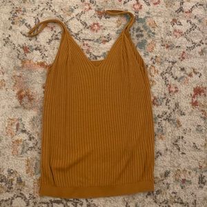 anthropologie knit tank top
